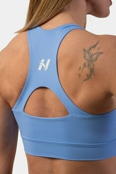 Fitness-undertøj Nebbia Active Sports Bra Light Blue S Fitness-undertøj - 5