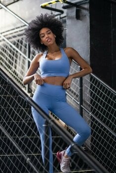 Fitness-undertøj Nebbia Active Sports Bra Light Blue S Fitness-undertøj - 6
