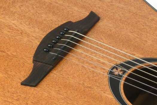 electro-acoustic guitar LAG Tramontane T77DCE - 2