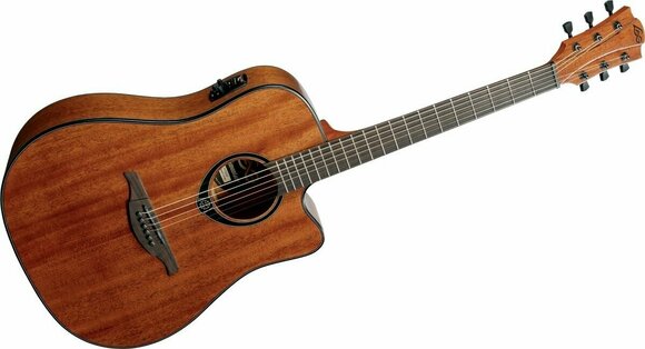 electro-acoustic guitar LAG Tramontane T77DCE - 4
