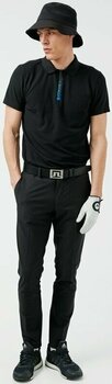 Polo Shirt J.Lindeberg Brayden Regular Fit Golf Polo Black XL Polo Shirt - 3
