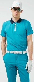 Риза за поло J.Lindeberg Brayden Regular Fit Golf Polo Enamel Blue M - 2