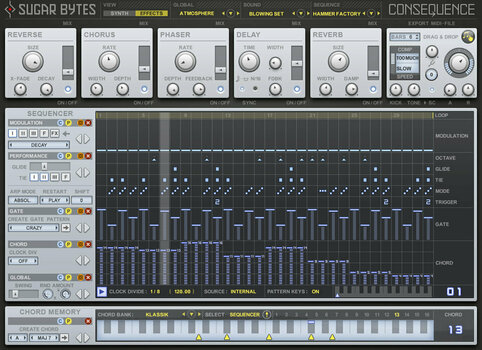 VST Instrument studio-software SugarBytes Consequence (Digitaal product) - 2