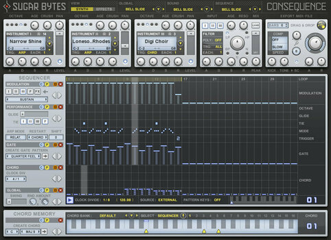 VST Instrument Studio Software SugarBytes Consequence (Digital product) - 3