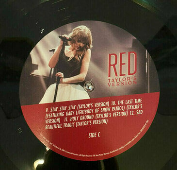 Vinyl Record Taylor Swift - Red (Taylor's Version) (4 LP) - 5