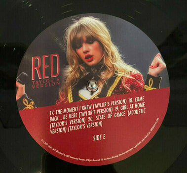 Disco de vinil Taylor Swift - Red (Taylor's Version) (4 LP) - 7