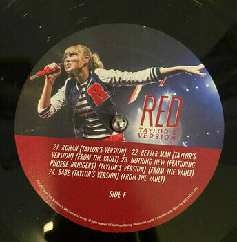 Vinyl Record Taylor Swift - Red (Taylor's Version) (4 LP) - 8