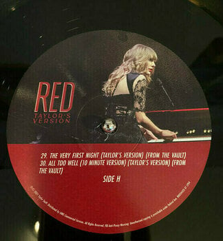 Vinyl Record Taylor Swift - Red (Taylor's Version) (4 LP) - 10