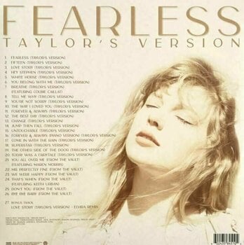 Vinyylilevy Taylor Swift - Fearless (Taylor's Version) (3 LP) - 10