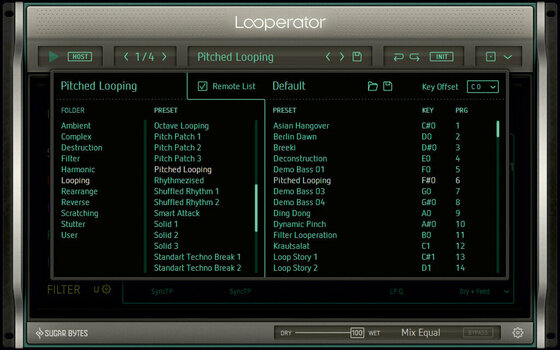 Logiciel de studio Plugins d'effets SugarBytes Looperator (Produit numérique) - 3