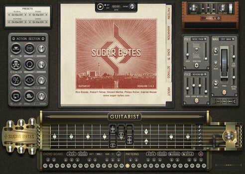 Софтуер за студио VST Instrument SugarBytes Guitarist (Дигитален продукт) - 5