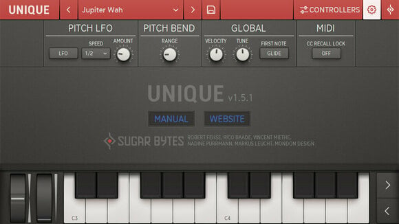 Software de estúdio de instrumentos VST SugarBytes Unique (Produto digital) - 4