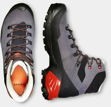 Mens Outdoor Shoes Mammut Trovat Advanced II High GTX Men Asphalt/Black 42 2/3 Mens Outdoor Shoes - 2