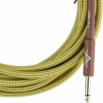 Instrument Cable Fender Custom Shop Performance Tweed cable 1,5m - 2