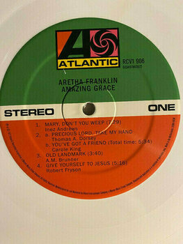 Schallplatte Aretha Franklin - Amazing Grace (White Vinyl) (2 LP) - 2