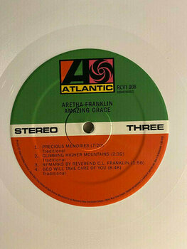 LP Aretha Franklin - Amazing Grace (White Vinyl) (2 LP) - 4