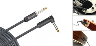 Kabel instrumentalny D'Addario Planet Waves PW-AMSGRA-10 3 m Prosty - Kątowy Kabel instrumentalny - 2
