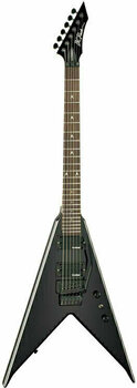 Electric guitar BC RICH Jr.V Standard - Black With Pinstripes - 3