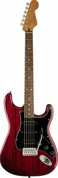 Električna gitara Fender Modern Player Strat HSH Crimson Red Transparent - 2