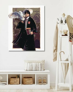 Pintura por números Zuty Painting by Numbers Harry Potter And Hedwig In Hogwarts Pintura por números - 2