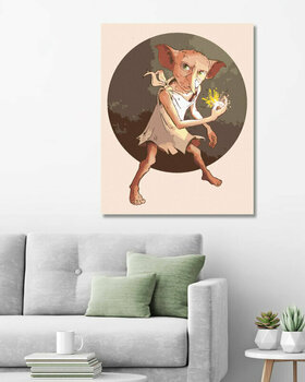 Pintura por números Zuty Painting by Numbers Dobby Harry Potter - 2