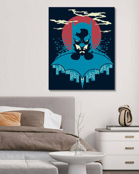 Painting by Numbers Zuty Painting by Numbers Batman In Blue And Red - 2