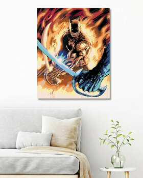 Painting by Numbers Zuty Painting by Numbers Batman And Sword - 2
