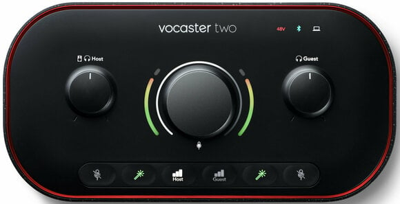 Mixer per podcast Focusrite Vocaster Two Black - 4