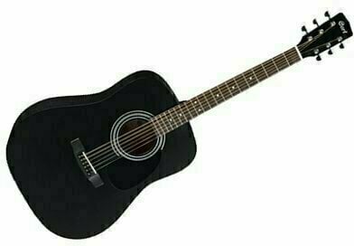 Guitare acoustique Cort AD810 Black Satin - 2