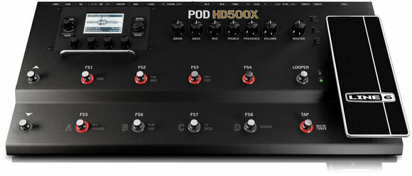 Multi-efeitos para guitarra Line6 POD HD500X - 5