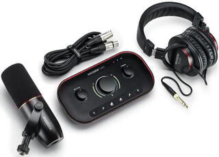Podcast Michpult Focusrite Vocaster Two Studio Black Podcast Michpult - 6