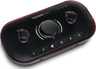 Podcast Michpult Focusrite Vocaster Two Studio Black Podcast Michpult - 2