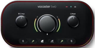 Podcast Michpult Focusrite Vocaster Two Studio Black Podcast Michpult - 4