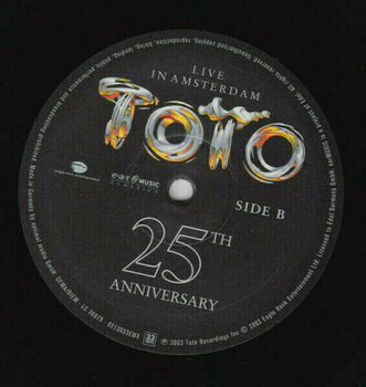 Disque vinyle Toto - 25th Anniversary - Live In Amsterdam (2 LP) - 3