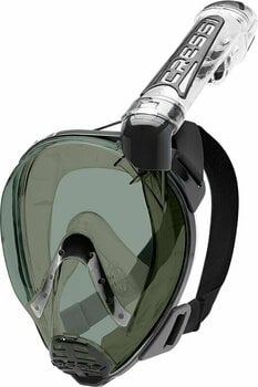 Potápačská maska Cressi Duke Dry Full Face Mask Clear/Black/Smoked S/M - 2