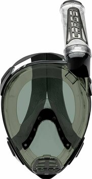 Diving Mask Cressi Duke Dry Full Face Mask Clear/Black/Smoked S/M - 3