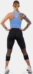 Fitness T-Shirt Nebbia Sporty Slim-Fit Crop Tank Top Light Blue XS Fitness T-Shirt - 5