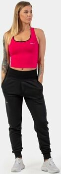 Fitness T-shirt Nebbia Sporty Slim-Fit Crop Tank Top Pink XS Fitness T-shirt - 8