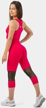 Majica za fitnes Nebbia Sporty Slim-Fit Crop Tank Top Pink S Majica za fitnes - 4