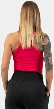 Fitness koszulka Nebbia Sporty Slim-Fit Crop Tank Top Pink S Fitness koszulka - 7