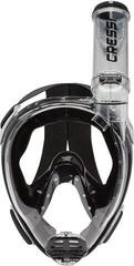 Úszó maszk Cressi Knight Full Face Mask Black/Transparent - 2