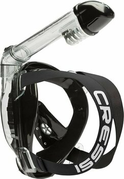 Diving Mask Cressi Knight Full Face Mask Black/Clear S/M - 4
