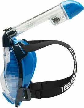 Маска за плуване Cressi Knight Full Face Mask Light Blue/Dark Blue M/L (B-Stock) #950426 (Повреден) - 7