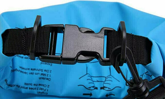 Водоустойчива чанта Cressi Dry BagLight Blue 10L - 4