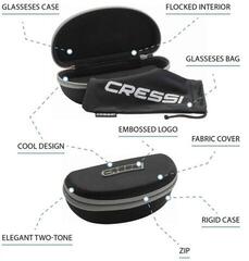 Yachting Glasses Cressi Ninja Black/Mirrored/Green Yachting Glasses - 1