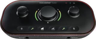 Podcast Michpult Focusrite Vocaster Two Studio Black Podcast Michpult - 1