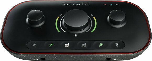 Подкаст миксери Focusrite Vocaster Two Studio Black - 2
