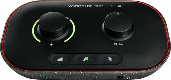 Podcast mix pultovi Focusrite Vocaster One Studio Black - 2