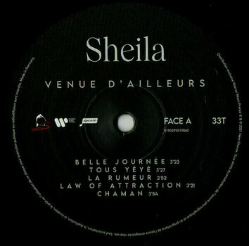 Vinyl Record Sheila - Venue D’ailleurs (LP) - 2
