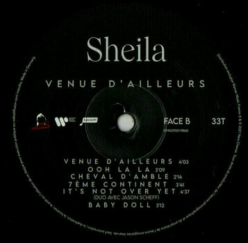 Vinyl Record Sheila - Venue D’ailleurs (LP) - 3